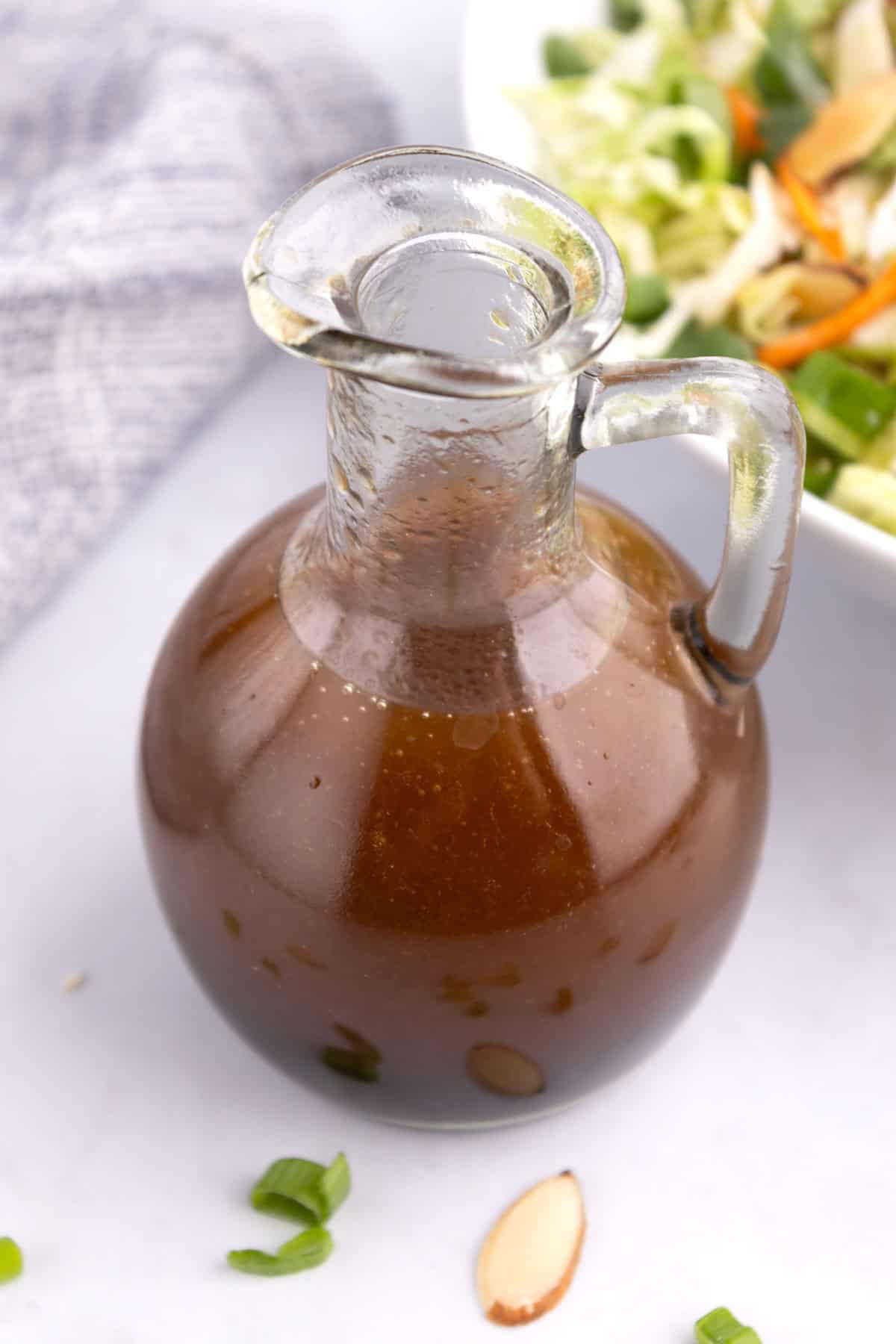Spinach Salad Dressing in Bottles