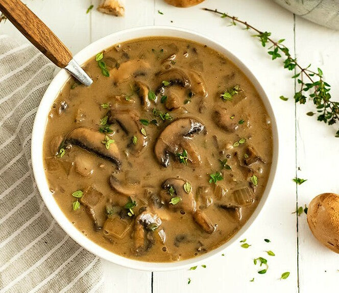 Mushroom Potato Soup